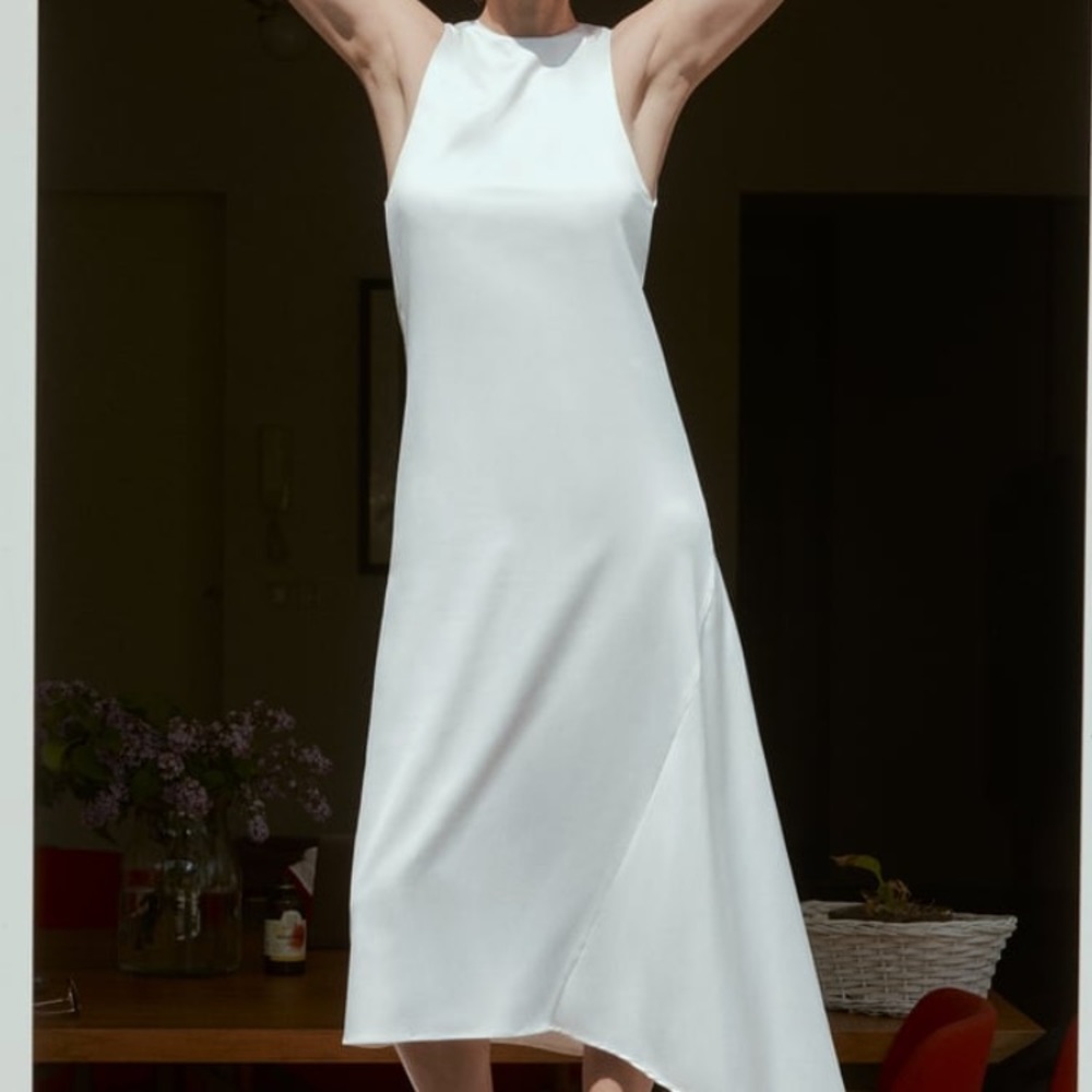 ZARA Satin Dress